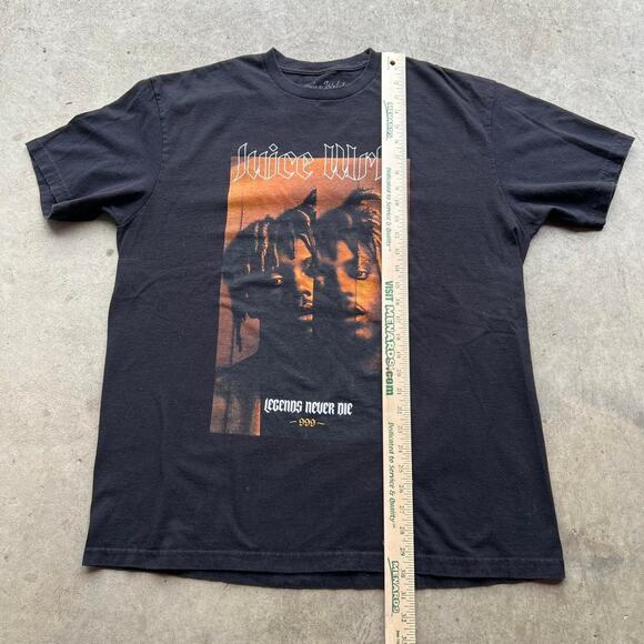 Juice Wrld “Legends Never Die” T-Shirt 23.5x30” - Picture 4 of 6